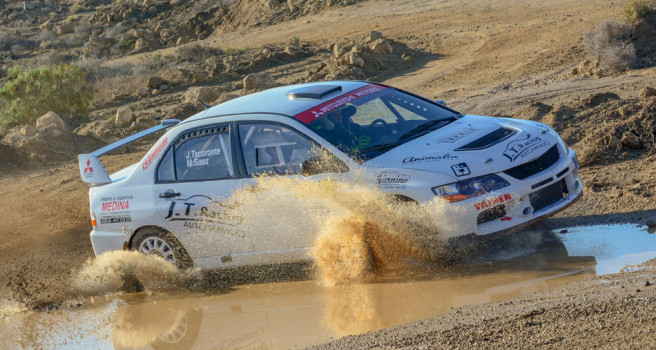 Tacoronte y Sáez muestran poderío en el Rally Tierras del Teide