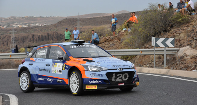Yeray Lemes y Dani Rosario victoria ‘Plus’ en el Rally de Maspalomas