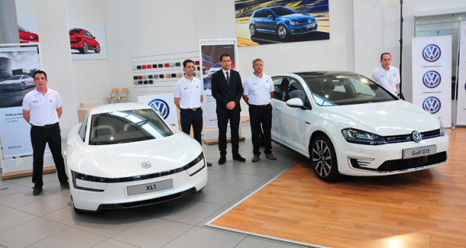Volkswagen Canarias aporta un XL1 y un Golf GTE al EcoRally