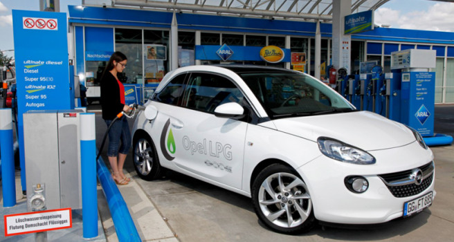 Opel comercializa doce coches que utilizan GLP