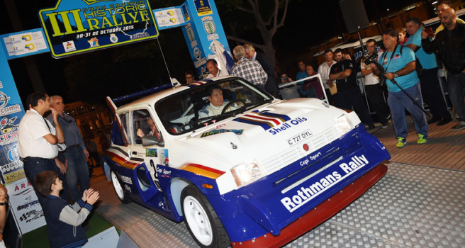 Aplausos para el MG Metro 6R4 de Capdevila