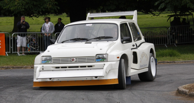 Capdevila y el MG Metro, atracción del GC-Historic Rally Capdevila y el MG Metro, atracción del GC-Historic Rally