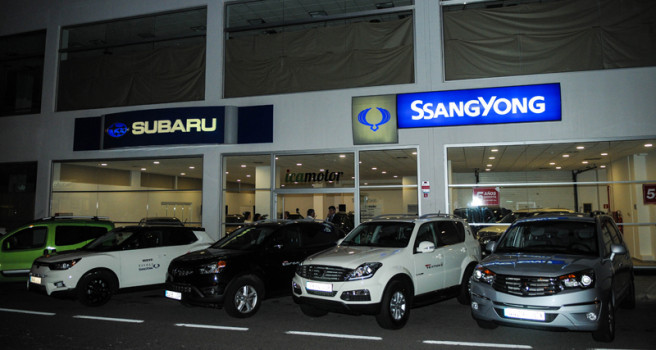 Icamotor traslada SsangYong y Subaru al Sebadal