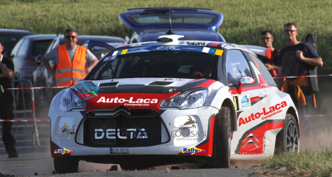 Luis Monzón se pone al volante de un Citroën DS3 R5