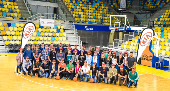 Arimotor-Kia, jornada de convivencia en el Gran Canaria Arena Arimotor-Kia, jornada de convivencia en el Gran Canaria Arena