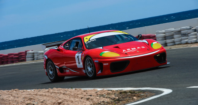 Isolani Racing Team-Ferrari. Test circuito Maspalomas