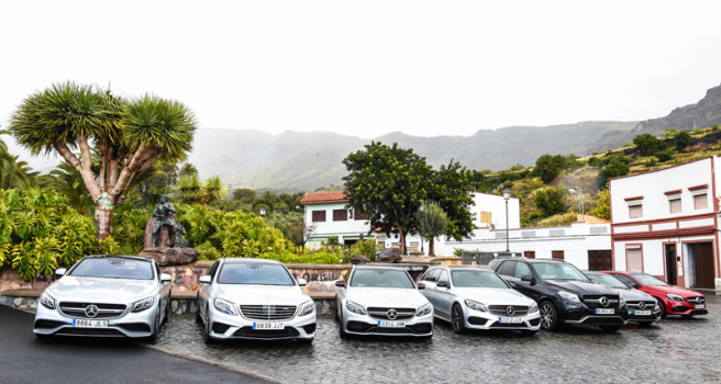 Flick Canarias y la Caravana Dream Cars-Mercedes AMG