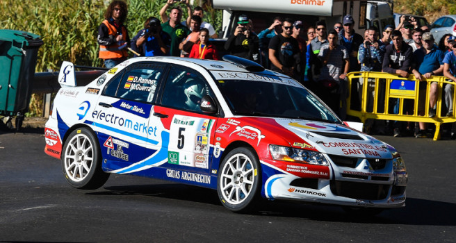 Emocionante y vibrante final del Rally Villa de Teror Emocionante y vibrante final del Rally Villa de Teror