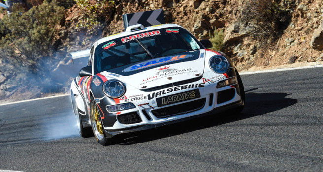 Iván Armas acude con el Porsche a la segunda cita de Circuito