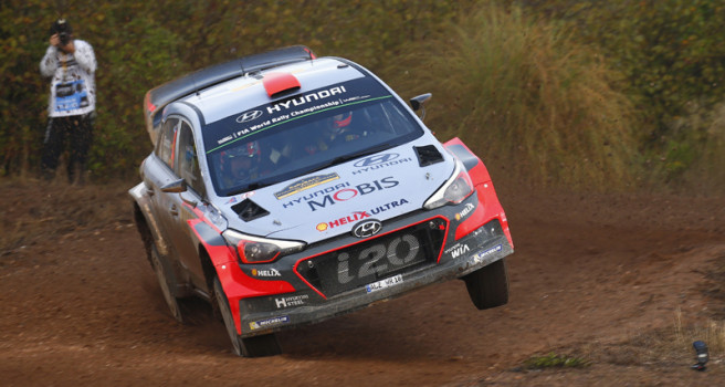Dani Sordo lidera el Rally RACC-Cataluña