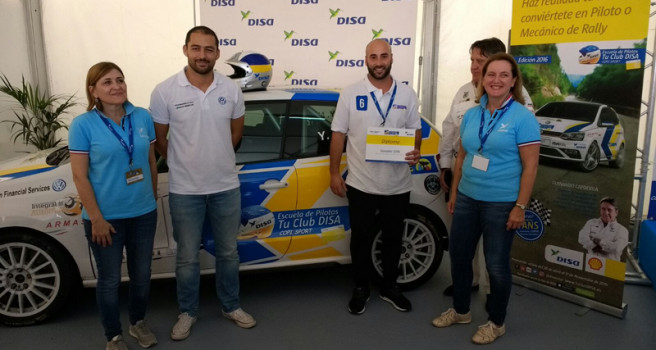 Domingo Expósito, nuevo piloto del equipo DISA Copi Sport