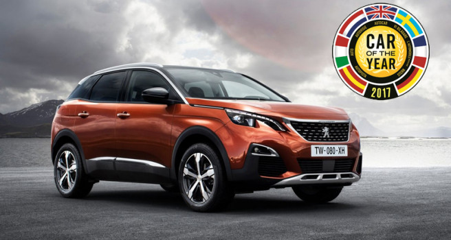 Peugeot 3008 elegido ‘Coche del Año en Europa-2017’ Peugeot 3008 elegido ‘Coche del Año en Europa-2017’