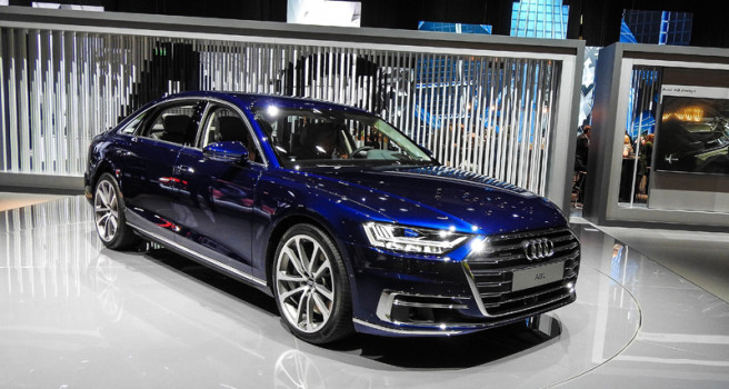 Espectacular Audi Summit y nuevo A8 en Barcelona Espectacular Audi Summit y nuevo A8 en Barcelona
