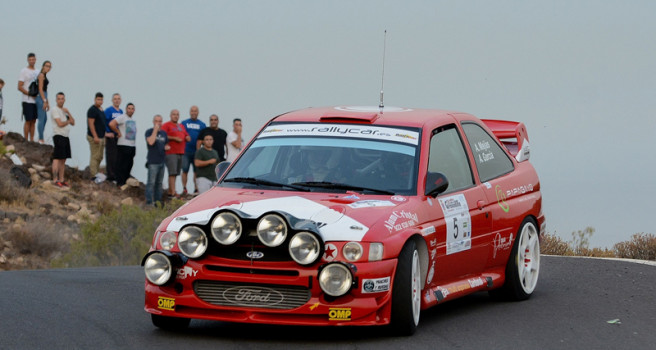 Rally Isla de Tenerife, tramos cronometrados