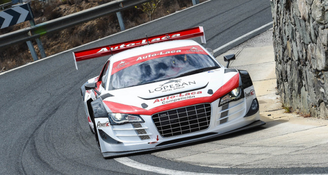 Luis Monzón vuelve al R8 LMS en La Palma Luis Monzón vuelve al R8 LMS en La Palma