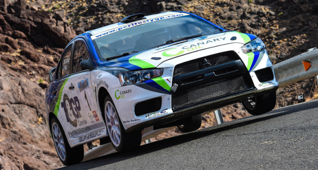 Primera victoria de Miguel Cabral con el EVO-X