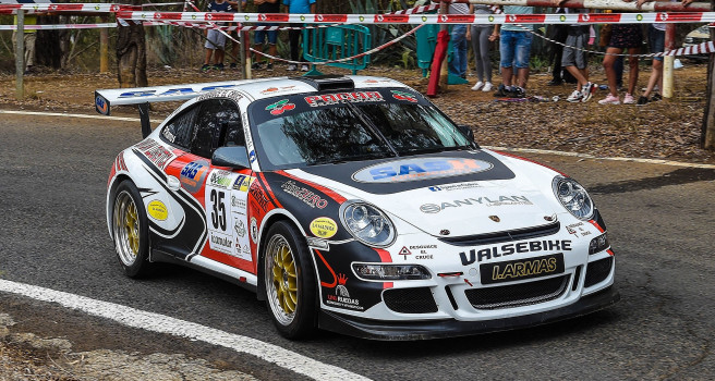 Iván Armas, triunfo y exhibición en Moya Iván Armas, triunfo y exhibición en Moya