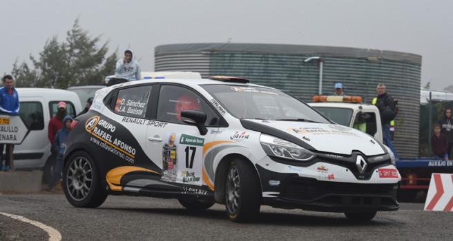 David Sánchez y Antonio Estalella,  sin suerte en el Teror David Sánchez y Antonio Estalella,  sin suerte en el Teror