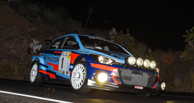 Pernia-Del Barrio duermen líderes del Maspalomas-Historic Rally Pernia-Del Barrio duermen líderes del Maspalomas-Historic Rally
