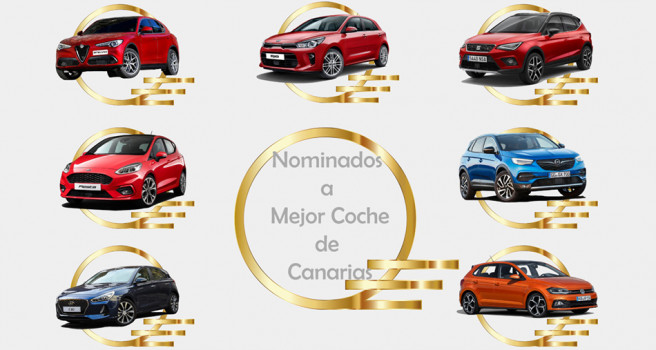 MEJOR COCHE DE CANARIAS. Siete coches optan al galardón  MEJOR COCHE DE CANARIAS. Siete coches optan al galardón