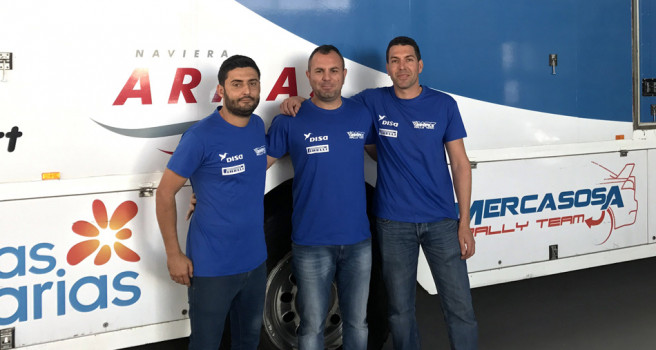 Borja Pérez y Jordi Díaz dan el salto al CERT con el Evo X del MRT Rally Team