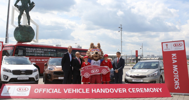 Kia Canarias celebra el patrocinio de la FIFA World Cup de Rusia Kia Canarias celebra el patrocinio de la FIFA World Cup de Rusia