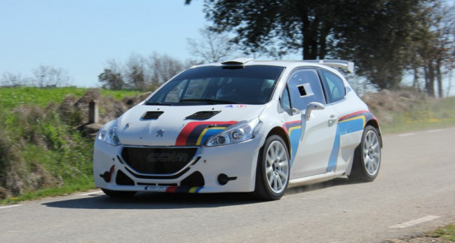 Adrián García correrá con el Peugeot 208 T16 R5