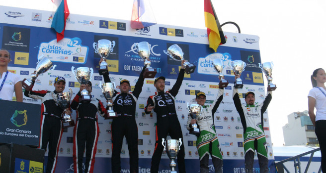 Grandioso final de rally con la gala de los campeones Grandioso final de rally con la gala de los campeones