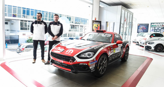 Icamotor apoya a Monarri y Sanjuán con Abarth Icamotor apoya a Monarri y Sanjuán con Abarth