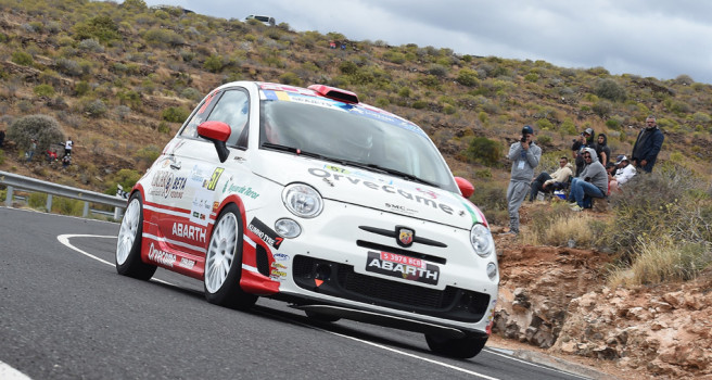 Jonathan Nuez satisfecho con su actuación con el Abarth 500 R3T Jonathan Nuez satisfecho con su actuación con el Abarth 500 R3T