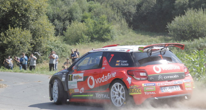 Pepe López con Citroën DS3 R5 gana el Rallye de Ferrol Pepe López con Citroën DS3 R5 gana el Rallye de Ferrol