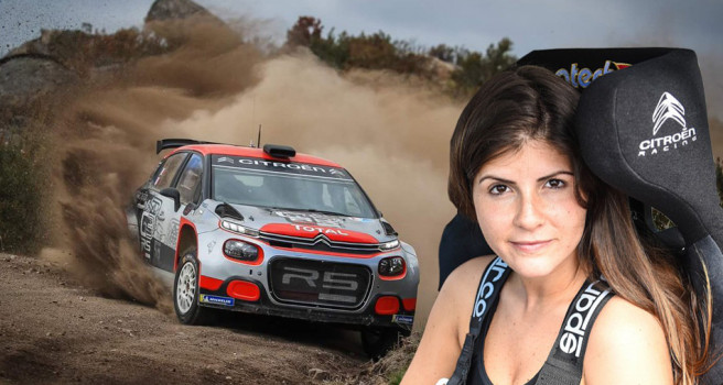 Emma Falcón competirá en 2019 con un Citroën C3 R5 Emma Falcón competirá en 2019 con un Citroën C3 R5