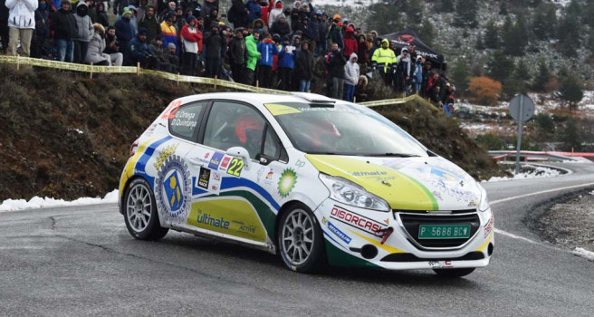 Guayasén Ortega y Daniel Quintana lideran la R2 en el Rally Madrid Guayasén Ortega y Daniel Quintana lideran la R2 en el Rally Madrid