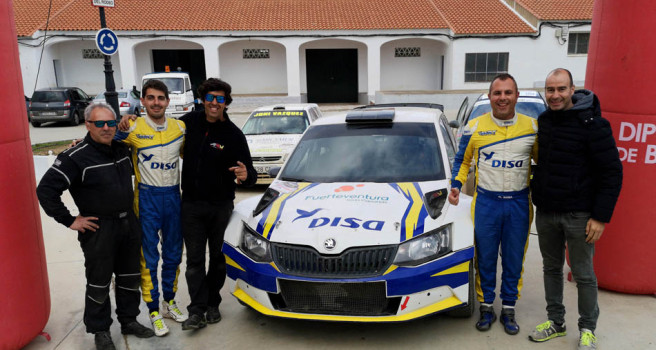 Gustavo Sosa gana en Extremadura con el Skoda Fabia R5 Gustavo Sosa gana en Extremadura con el Skoda Fabia R5
