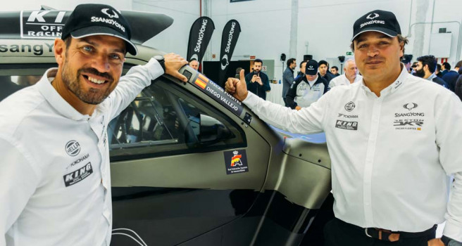 Óscar Fuertes y Diego Vallejo, al Dakar-2019 con Rexton DKR-450CV Óscar Fuertes y Diego Vallejo, al Dakar-2019 con Rexton DKR-450CV
