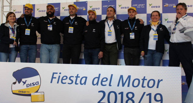 Cinco finalistas a piloto del equipo DISA Copi Sport Cinco finalistas a piloto del equipo DISA Copi Sport
