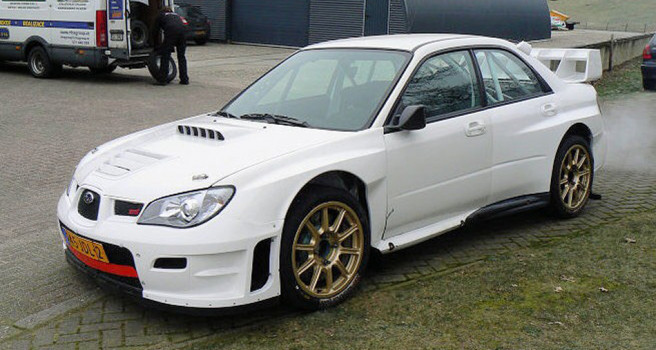 Félix Brito adquiere un espectacular Subaru WRC S12-2007