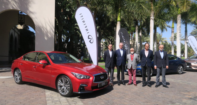 Infiniti presenta la gama ECO con su estrella el Q50 S híbrido Infiniti presenta la gama ECO con su estrella el Q50 S híbrido