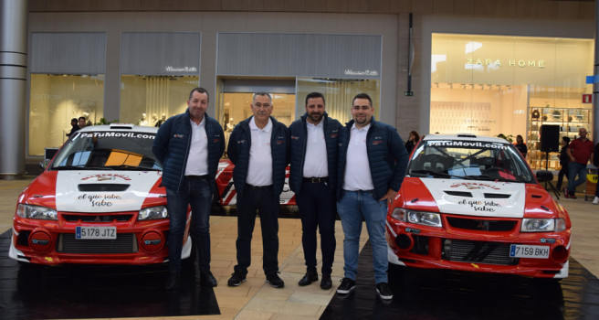 Antonio y Toni Afonso, nuevos retos con Mitsubishi EVOs, presentación