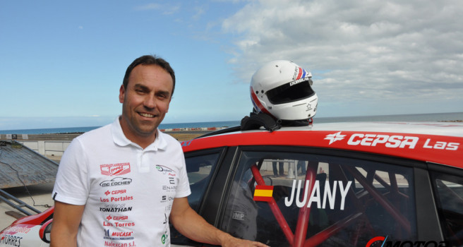 Juan Manuel ‘Juany’ Jorge, tests con el Seat León en circuito Maspalomas