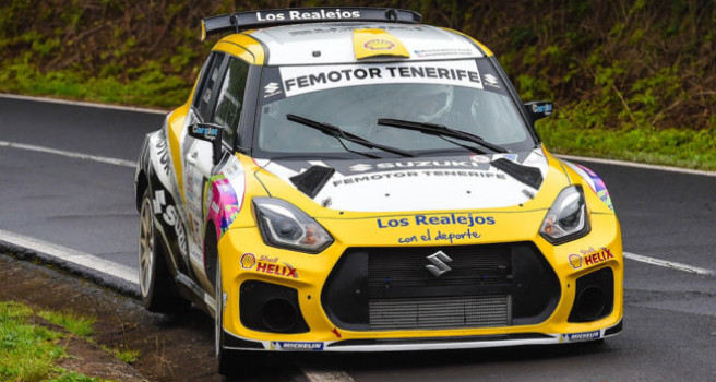 Manuel Mesa y el Suzuki Swift N5 R+ estarán en el Isla de Gran Canaria Manuel Mesa y el Suzuki Swift N5 R+ estarán en el Isla de Gran Canaria