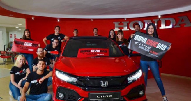 El Honda Civic alcanza el TOP 3 del segmento en 2019
