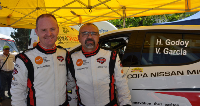 La Copa Nissan Micra aporta emoción al Rally Villa de Teror