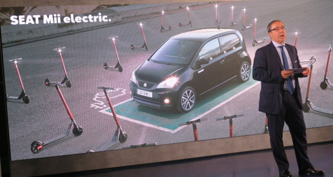 Seat Mii eléctrico 100%, autonomía 260 km. Ágil y urbano Seat Mii eléctrico 100%, autonomía 260 km. Ágil y urbano