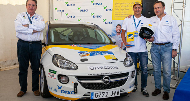 Christian Morales ganador de la Escuela de Pilotos DISA Copi Sport