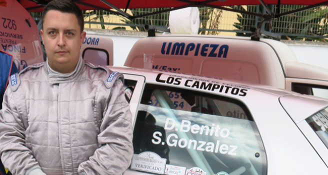 Santi González, nuevo copiloto de Domi Guerra, en el Renault Clio Santi González, nuevo copiloto de Domi Guerra, en el Renault Clio