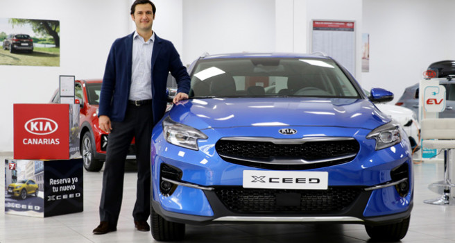 Echevarría: «Mi llegada a Kia Canarias es un nuevo reto profesional» Echevarría: «Mi llegada a Kia Canarias es un nuevo reto profesional»