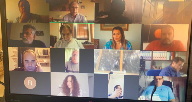 Domínguez en video conferencia: “No damos la temporada por perdida” Domínguez en video conferencia: “No damos la temporada por perdida”