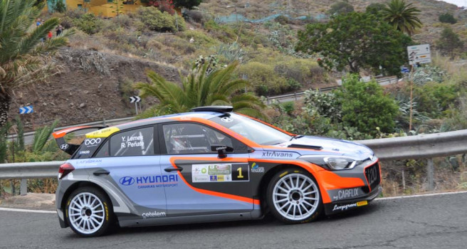 Yeray Lemes-Rogelio Peñate ganan el Rally Santa Brígida, pos COVID-19 Yeray Lemes-Rogelio Peñate ganan el Rally Santa Brígida, pos COVID-19