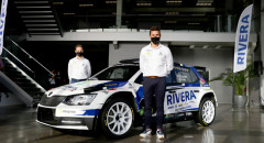 Miguel Suárez y Dani Sosa presentan el look de su Skoda Fabia R5 Miguel Suárez y Dani Sosa presentan el look de su Skoda Fabia R5